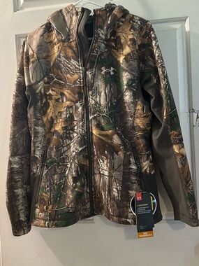 Under Armour Realtree Woodland Camo Jacket - Brown/Green